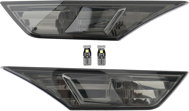 AUTOKAY مصباح علامة جانبية إشارة انعطاف مع لمبات LED يناسب هوندا سيفيك 2016-2021 - دخاني - Image 1